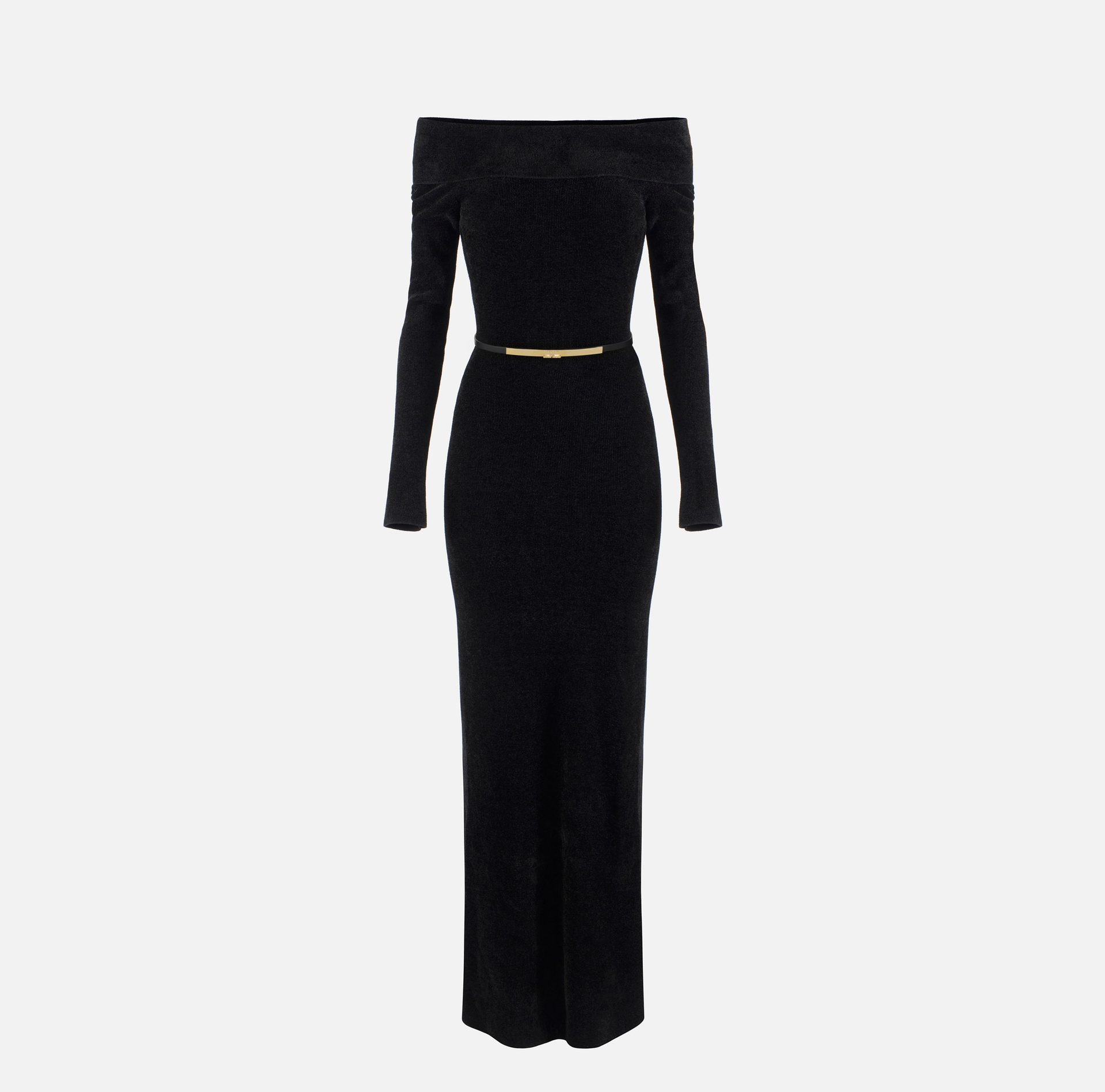 Robe Red Carpet en chenille avec ceinture