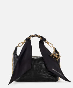 Sac hobo de petite taille avec chaîne foulard