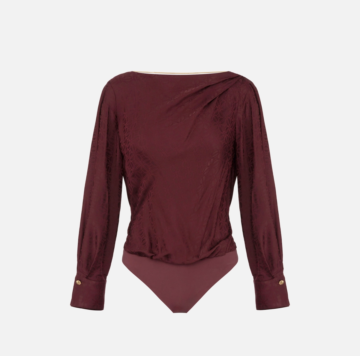 Chemise body en satin