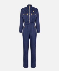 Combinaison cargo en nylon technique avec zips