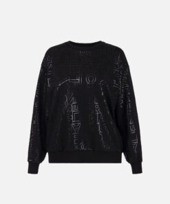 Sweat en coton lettres