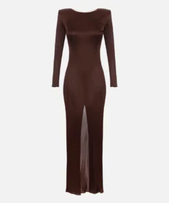 Robe Red Carpet en jersey de viscose brillant